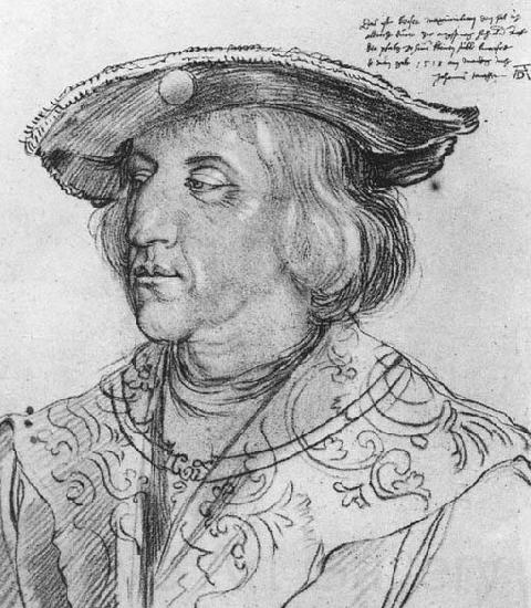 Albrecht Durer Portrait of Maximilian I France oil painting art